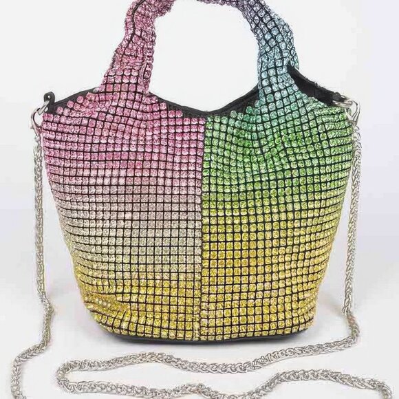 Ovesized Rhinestone Clutch - Picture 8 of 10